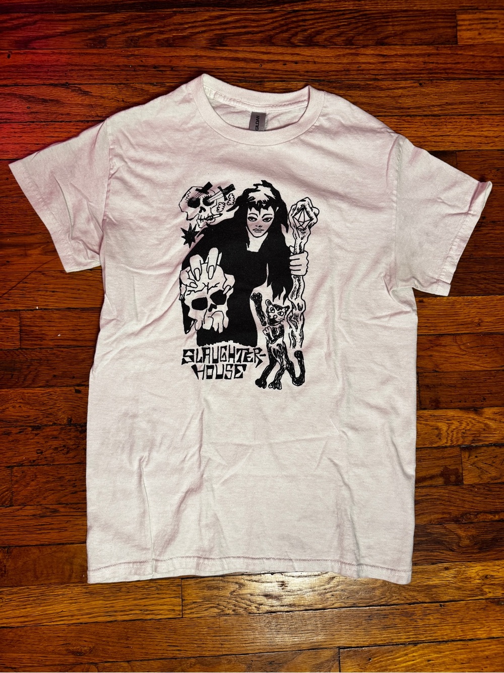 Slaughter House Graphic Tee - White